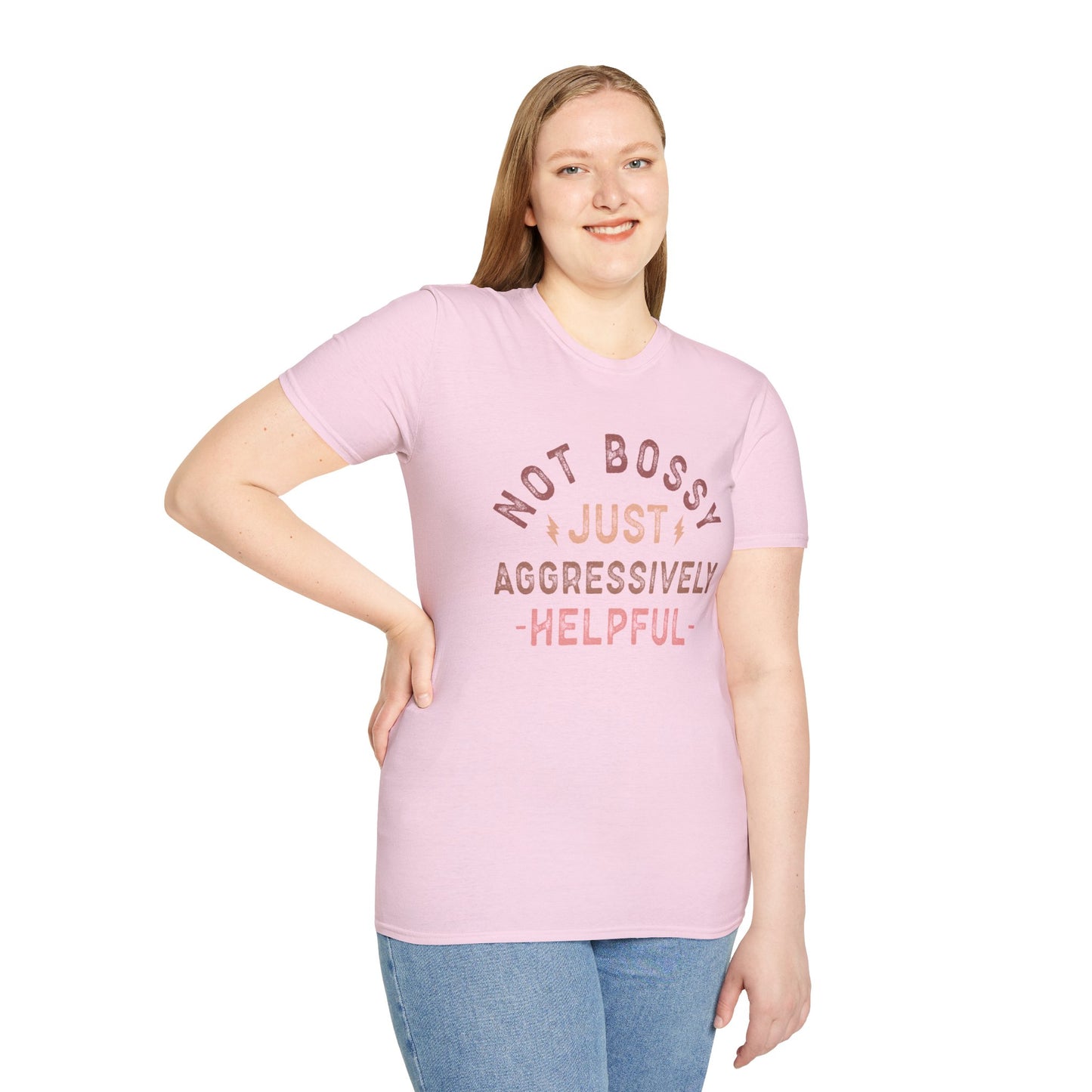 Not Bossy Just Aggressively Helpful T-Shirt