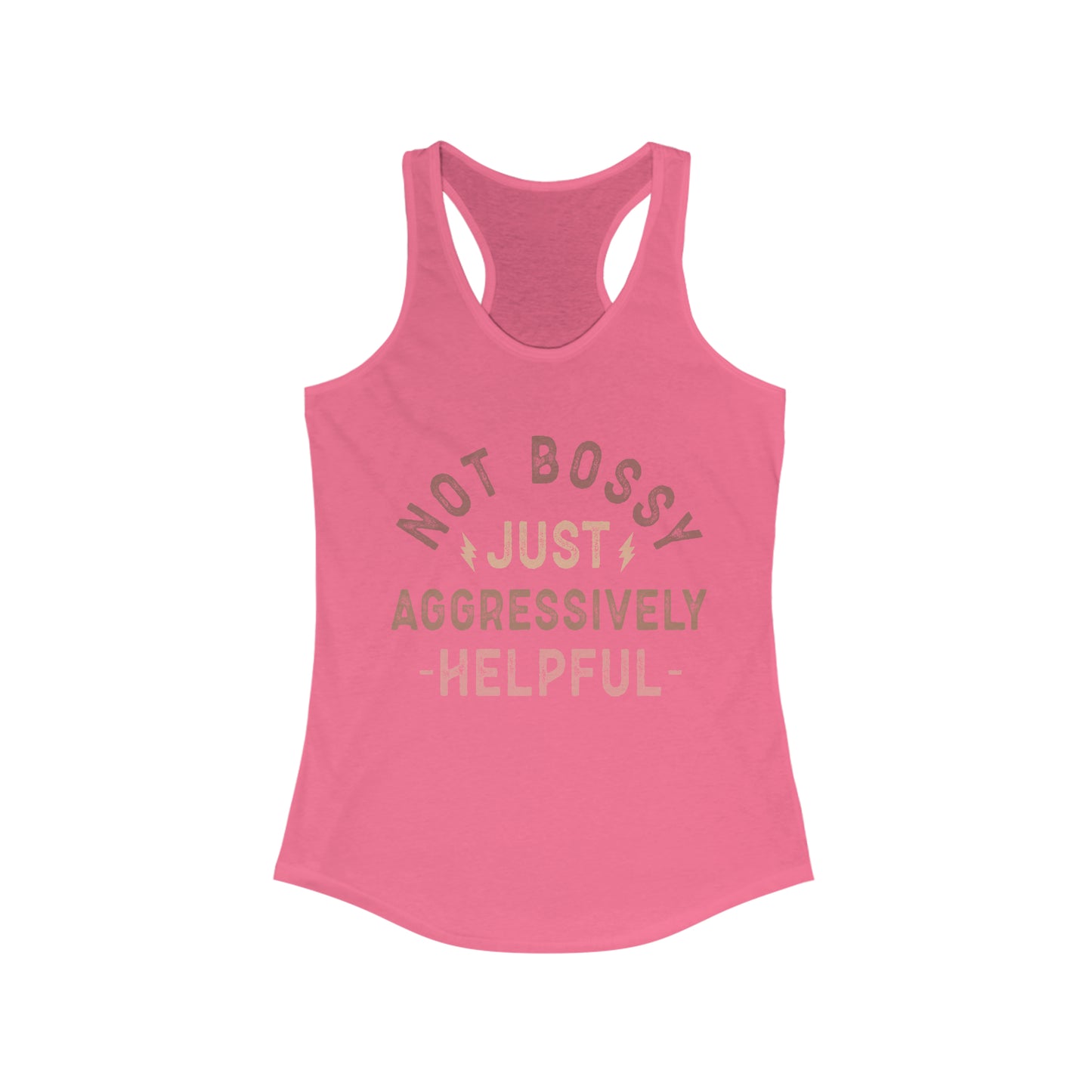 Not Bossy Racerback Tank Top