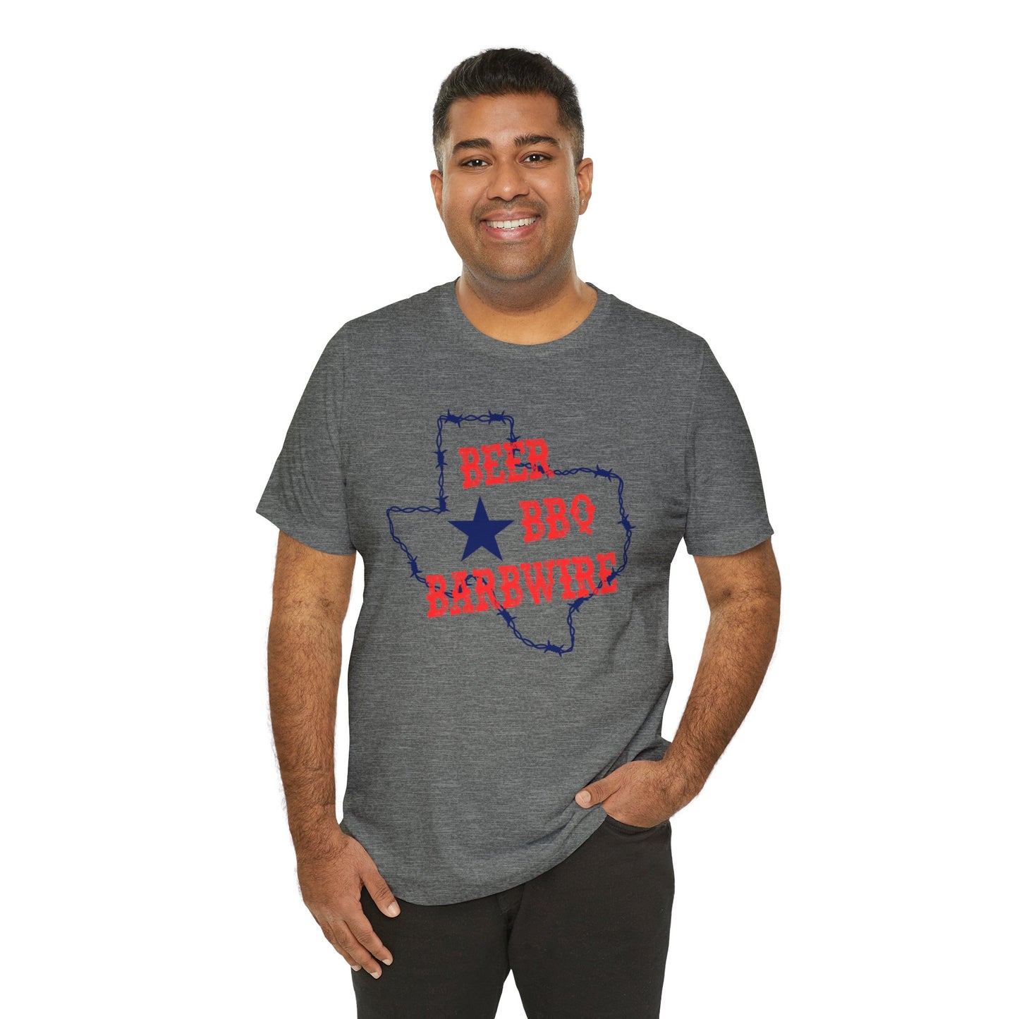 Beer Bbq BarbWire T-Shirt