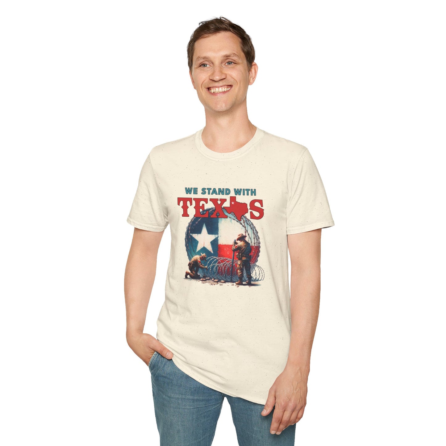 We Stand With Texas Softstyle T-Shirt