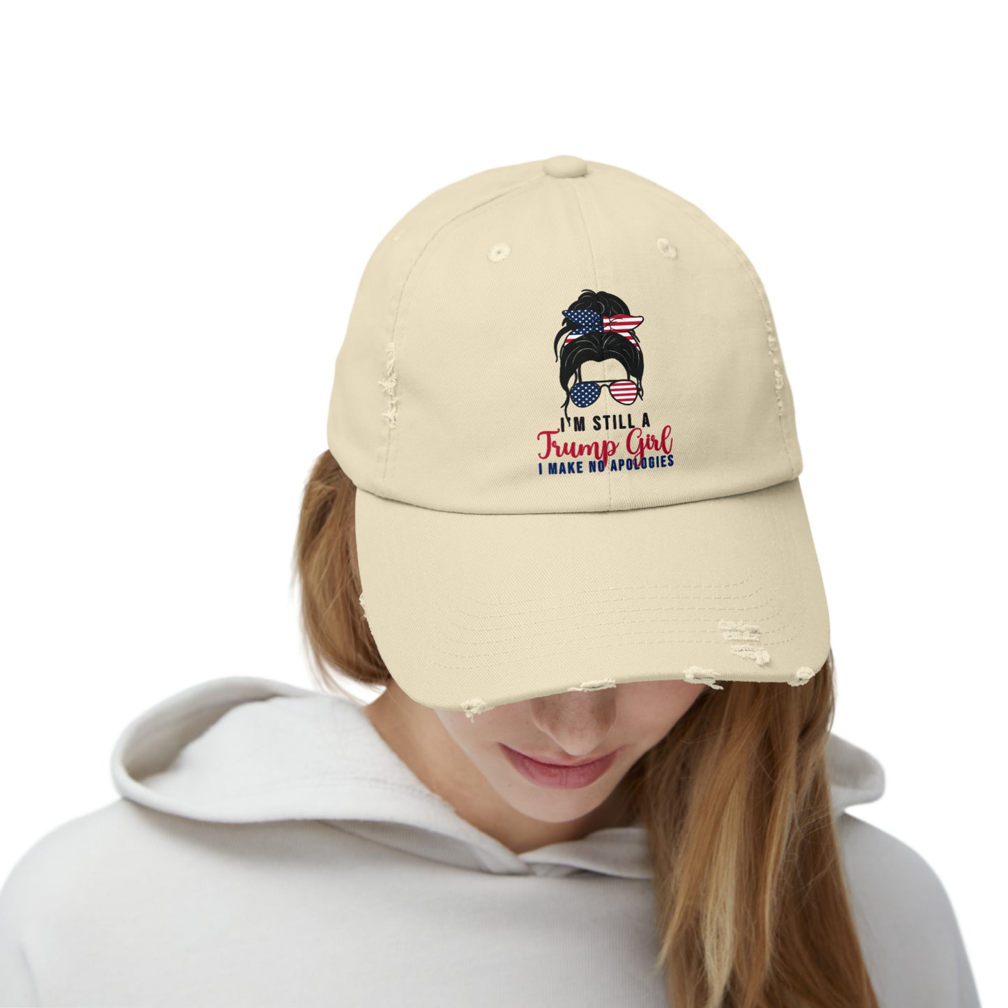 Still A Trump Girl Distressed Hat