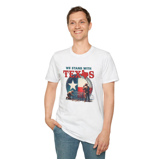 We Stand With Texas Softstyle T-Shirt