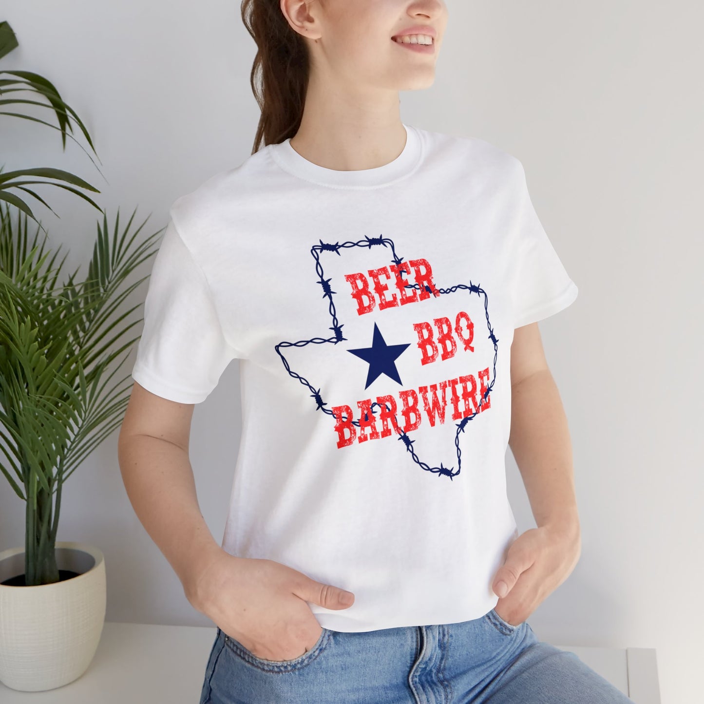 Beer Bbq BarbWire T-Shirt