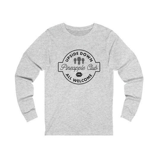 Upside Down Pineapple Club Long Sleeve T-Shirt