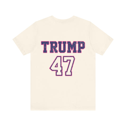 Trump 2024 Pink Short Sleeve T-Shirt