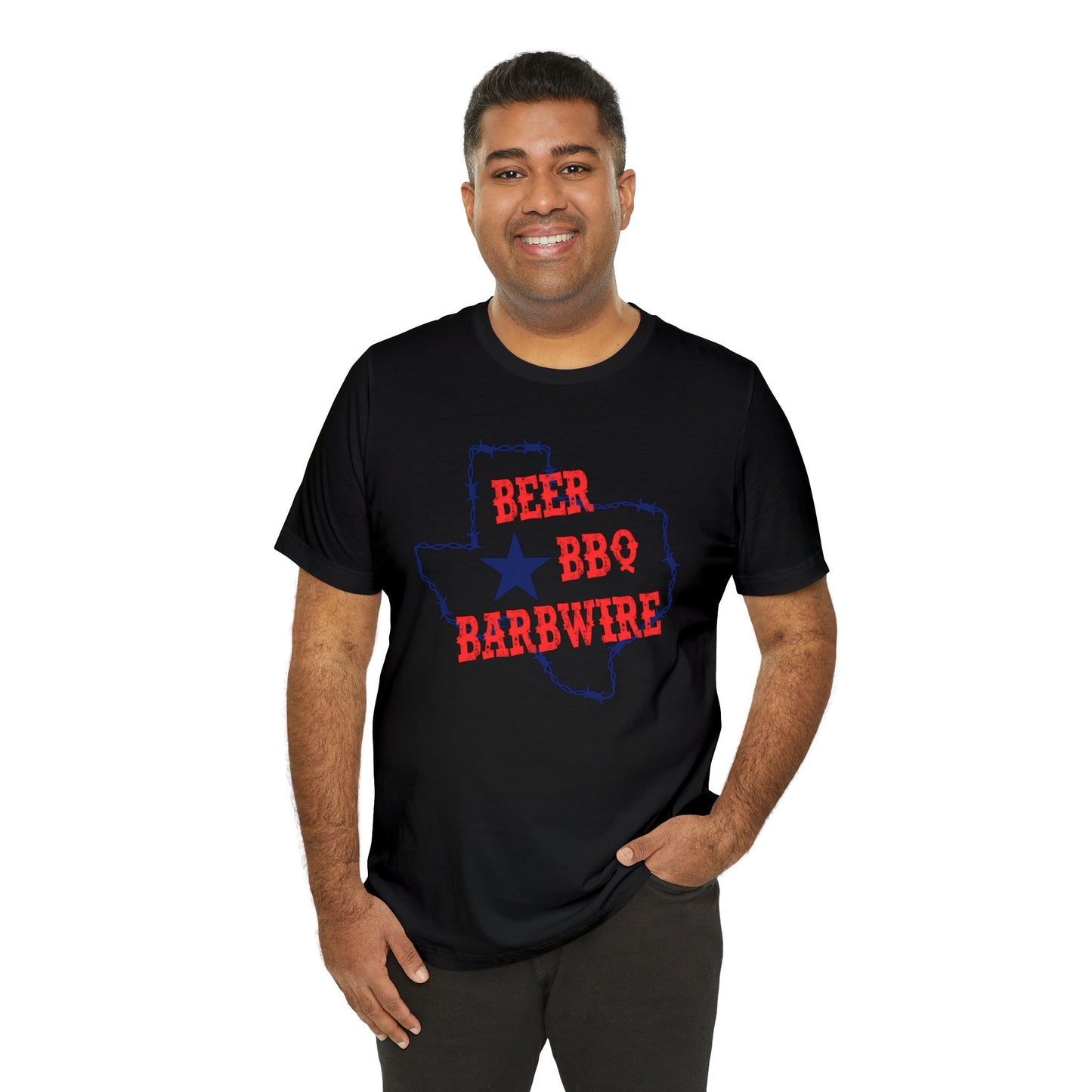 Beer Bbq BarbWire T-Shirt