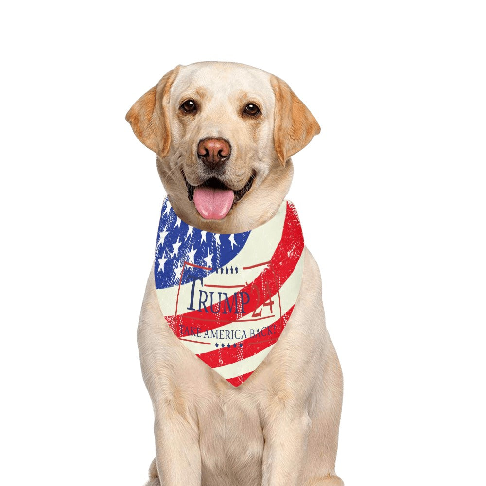 Trump 2024 Dog Bandana (Large Size)