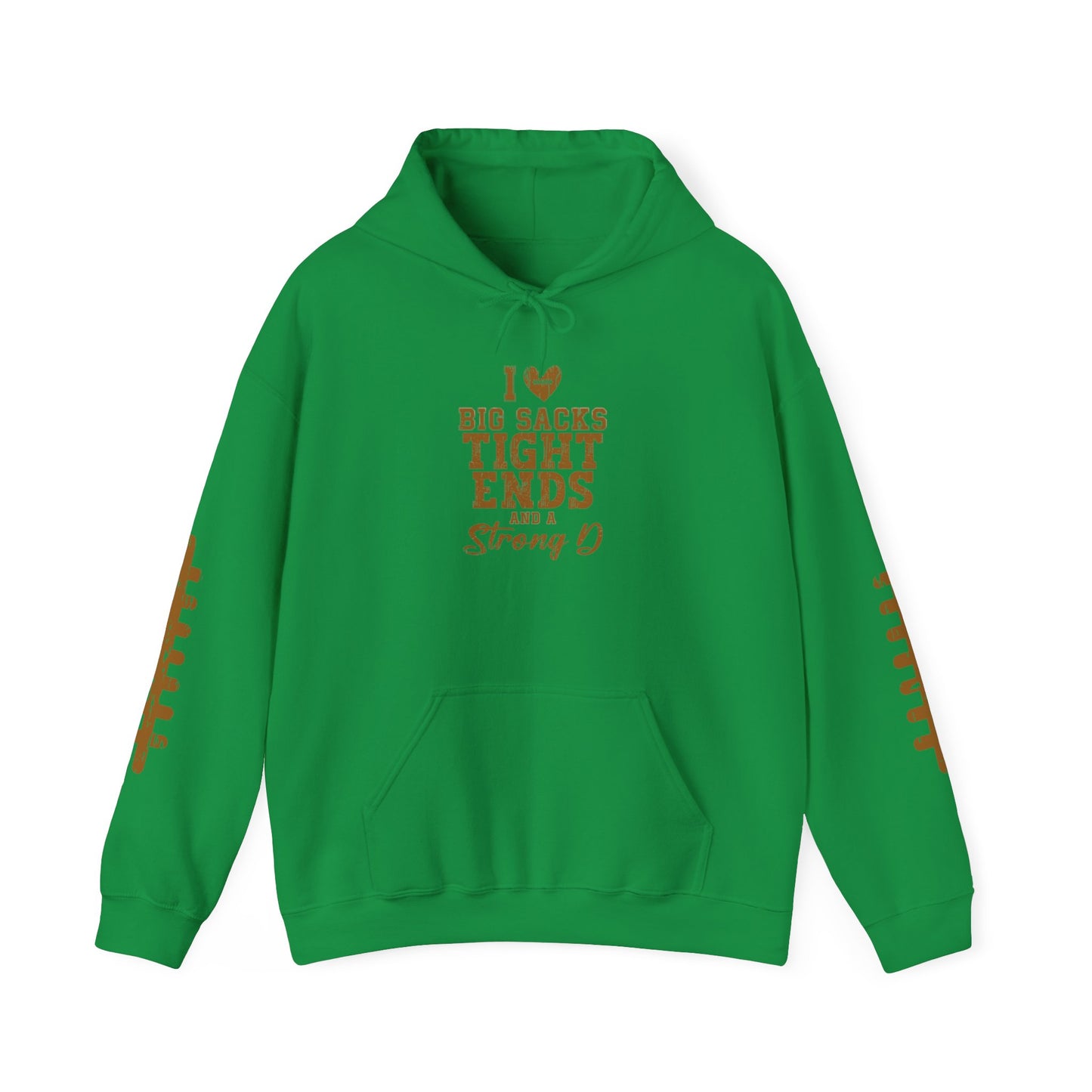 I Love Big Sacks Hooded Sweatshirt