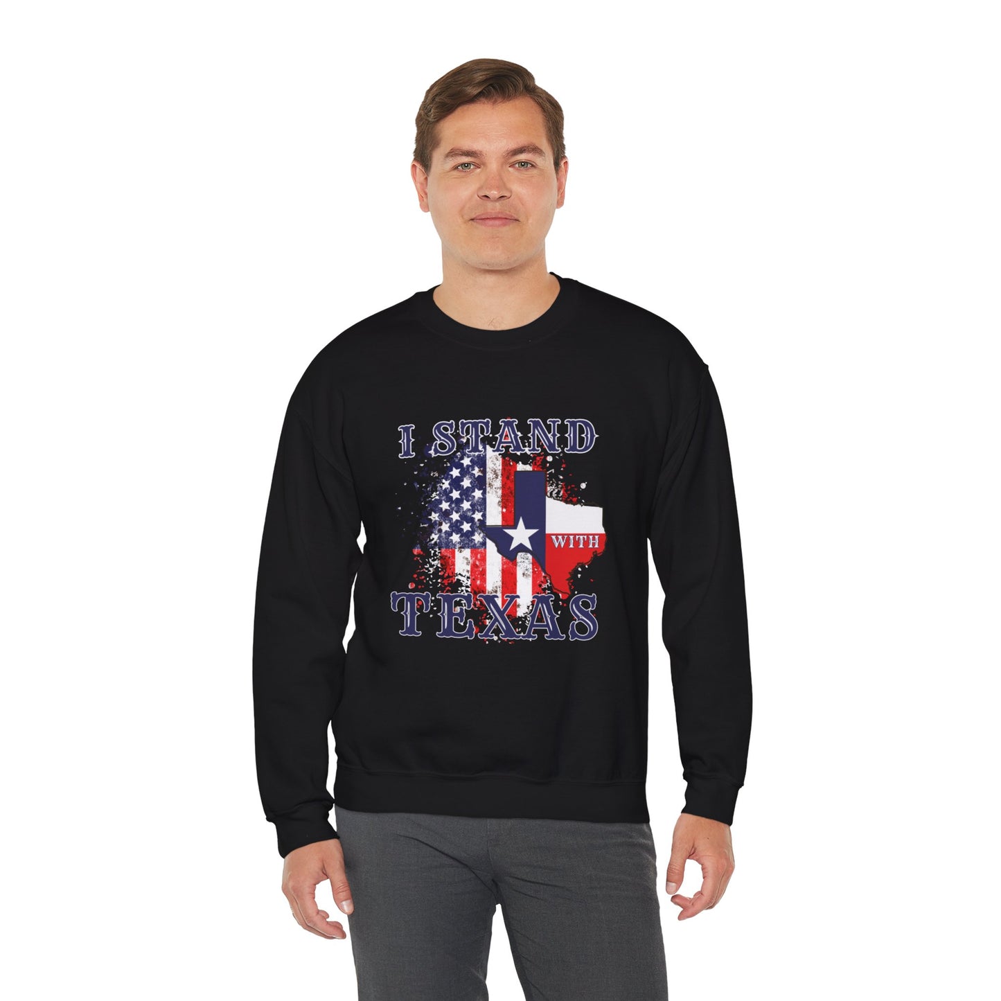 I Stand With Texas Sweatshirt